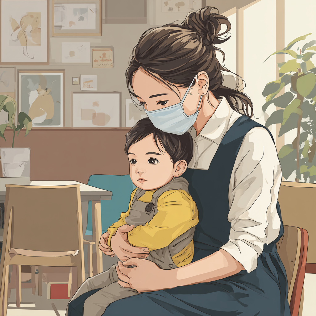 아이를 돌보는 전문 보육교사